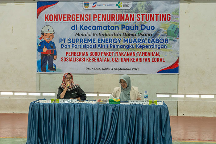 PT SEML Dukung Percepatan Penurunan Stunting di Solsel 1 Upaya percepatan penurunan angka stunting di Kabupaten Solok