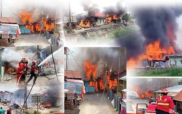 Bakar Sampah Berujung Petaka, 19 Rumah Ludes Dilalap si Jago Merah, 140 Jiwa Mengungsi, Kerugian 2 Miliar 1 KEBAKARAN— Belasan rumah di Jalan Pemancungan, Kelurahan Pasa Gadang, Kecamatan Padang Selatan, Kota Padang, mengalami kebakaran.