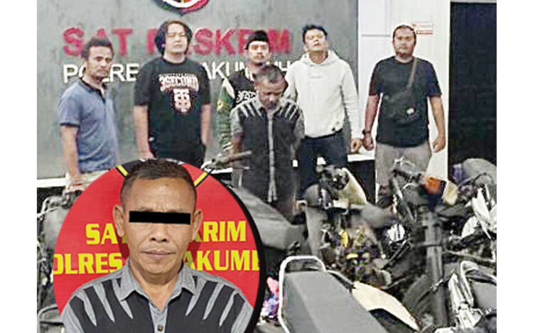 Spesialis Curanmor Diciduk di Kedai Tuak, Belasan Motor Bodong Disita 1 CURANMOR— Pelaku SON (54) yang terlibat kasus pencurian sepeda motor ditangkap Tim Satreskrim Polres Payakumbuh.
