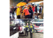 Motor Bonceng Tiga Tabrak Truk Parkir, 1 Tewas dan 2 Luka Berat