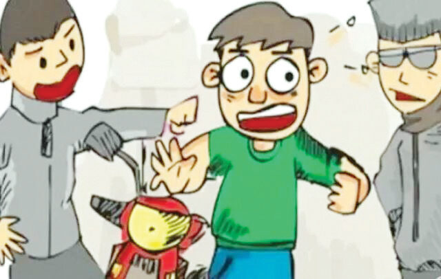 ILUSTRASI— Debt collector.