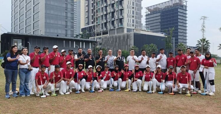 ANDALAN— Timnas Woodball Indonesia akan menjadi andalan sebagai lumbung emas di SEA Games 2025.