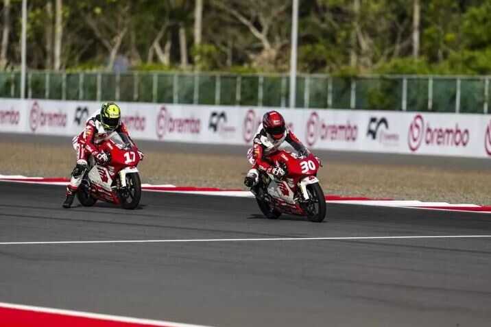 PEBALAP— Empat pebalap muda binaan PT AHM siap menuntaskan perjuangan di putaran terakhir IATC 2025 yang digelar di Sirkuit Sepang, Malaysia.