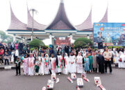 Bukittinggi Kobarkan Semangat Bela Palestina di Tengah Car Free Day