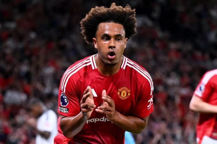 Demi Piala Dunia, Joshua Zirkzee Siap Tinggalkan Manchester United 1 PENYERANG— Penyerang Manchester United Joshua Zirkzee.