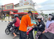 Antisipasi Dampak Erupsi Marapi, BPBD Kesbangpol Bagikan Ribuan Masker