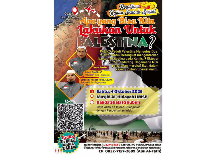 2 Ulama Payakumbuh Bakal Antar Langsung Bantuan ke Palestina 1 Dua Ulama Payakumbuh Bakal Antar Langsung Bantuan ke Palestina