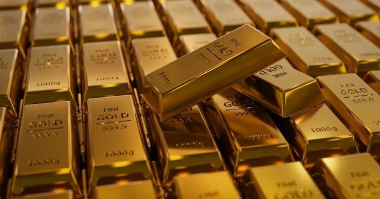 BI Bantah Jual Emas Batangan 11 Ton 1 ILUSTRASI—Emas batangan.