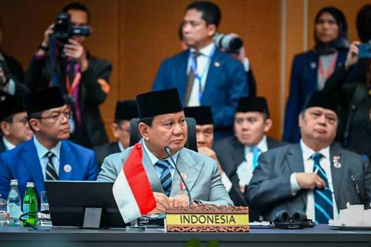 Donald Trump Puji Presiden Prabowo, Dinilai Berperan Damaikan Timur Tengah 1 KTT— Presiden Prabowo Subianto di KTT ASEAN-United States (US).