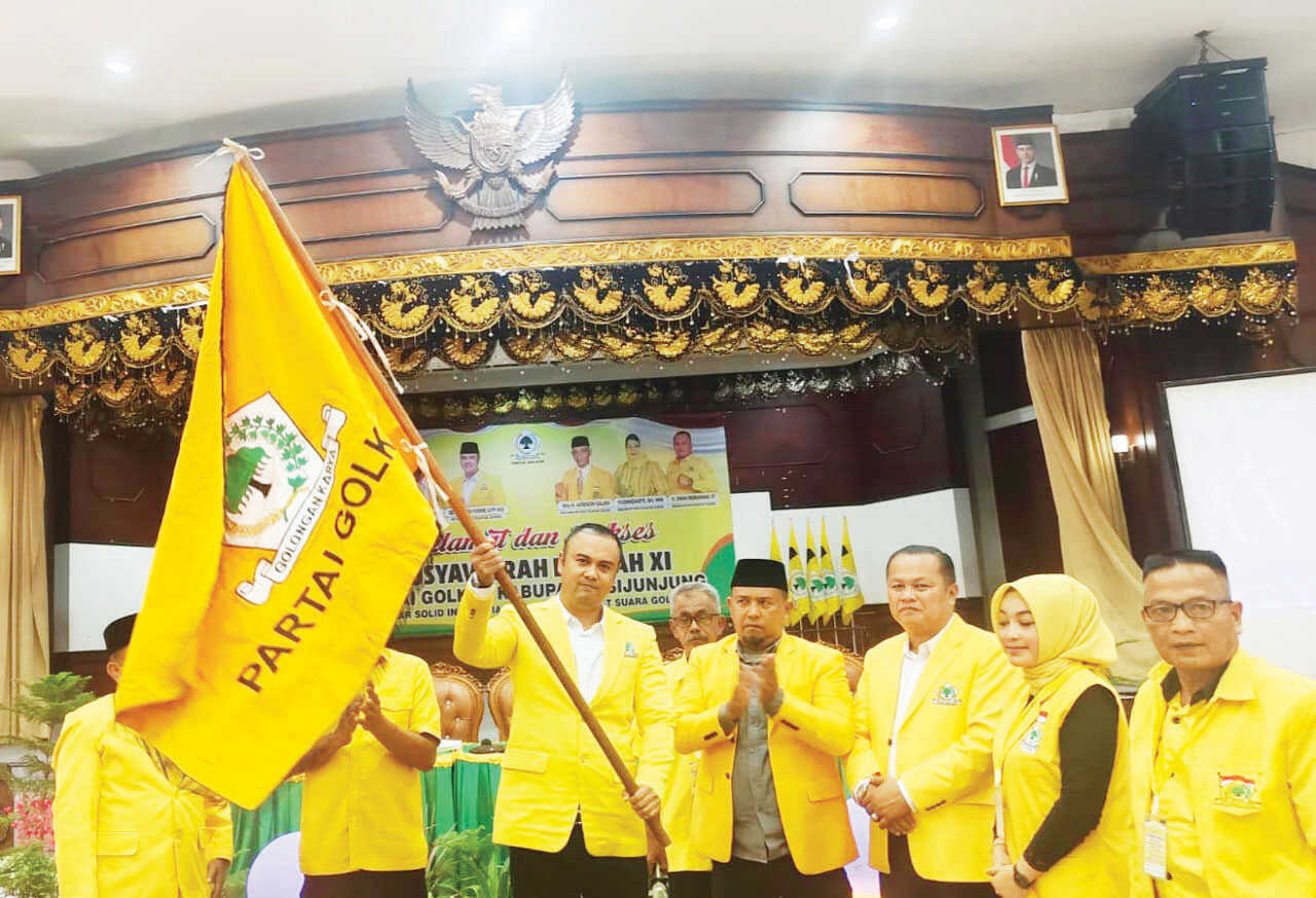 Sukses Pimpin Golkar Sijunjung Benny Dwifa Kembali Terpilih Secara Aklamasi Jabat