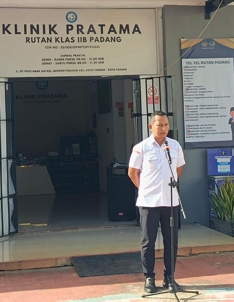 Dua Tahanan Titipan Pengadilan Meninggal Dunia di Rutan Padang, Karutan: Keduanya Sakit dan Sudah Dirawat Sesuai Prosedur 1 Karutan Kelas IIB Padang, Mai Yudiansyah