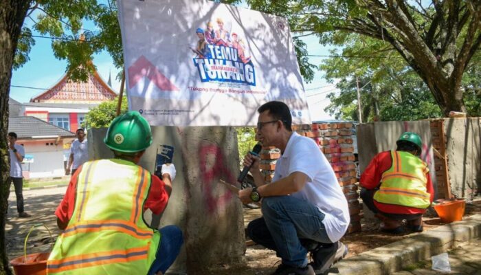 Temu Tukang di Dharmasraya, PT Semen Padang Perkuat Peran “Jago Bangunan”