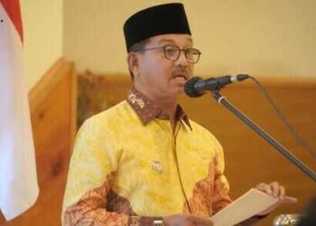 Kukuhkan Masa Jabatan Bamus Jadi 8 Tahun, Bupati Minta Awasi Pembangunan Nagari