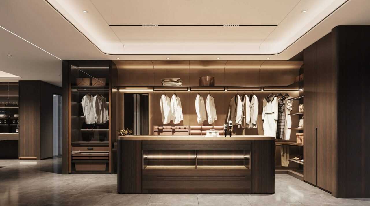 PA Home: Solusi Kustomisasi Rumah di Indonesia dengan Kualitas Global 4 showroom04 walk in closet 2min scaled 1