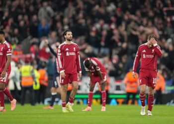 Liverpool Dipermalukan di Anfield, Dihantam PSV 4-1, Slot di Ujung Tanduk
