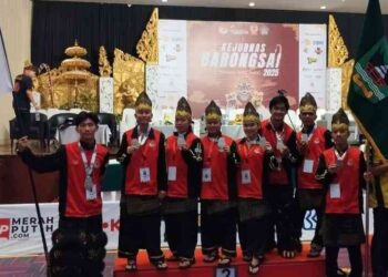 Kejurnas Barongsai 2025 Bali, Kontingen Sumbar Raih Perak dari Nomor Tradisional