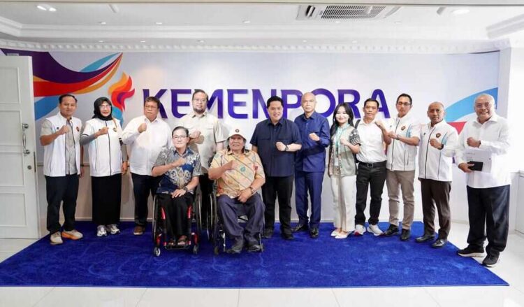 Anggaran TC Telat Cair, NPC Indonesia Tak Pasang Target Juara Umum di ASEAN Para Games 2025 1 BERTEMU— Ketua NPC Indonesia, Senny Marbun usai bertemu dengan Menteri Pemuda dan Olahraga (Menpora) RI, Erick Thohir pada Senin (10/11).