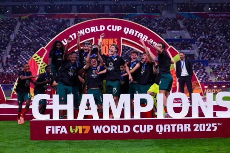 Bungkam Austria 1-0 di Final, Portugal Juara Piala Dunia U-17 1 JUARA— Portugal raih juara Piala Dunia U-17 2025 di Qatar.