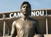 Penghormatan Abadi! Laporta Umumkan Patung Lionel Messi di Camp Nou, Sejajar dengan Johan Cruyff