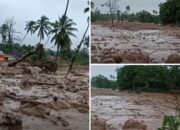 Longsor Terjang Nagari Dalko, Empat Warga Tertimbun, Satu Berhasil Diselamatkan