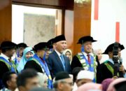 Gubernur Mahyeldi Ajak Wisudawan Unand, Generasi Penggerak Indonesia Emas 2045