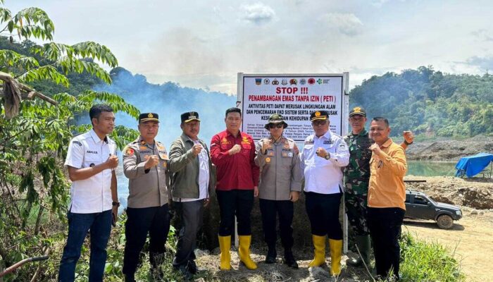 Solok Selatan Gelar Operasi Terpadu Berantas Tambang Emas Ilegal