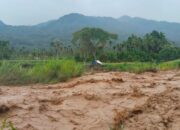 Tim Berhasil Evakuasi Warga Solok Selatan yang Terjebak Ditengah Arus Sungai Batang Bangko 