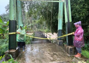 Jembatan Gantung Nyaris Putus, 40 KK Terdampak