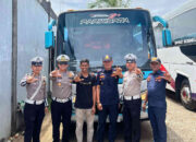 Operasi Zebra Singgalang 2025, Kasat Lantas Cek Kendaraan Pariwisata