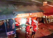 Ditinggal Tutup, Toko Grosir Ludes Terbakar