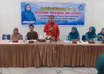 Upaya BangunLingkungan Produktif, TP-PKK Lakukan Sosialisasi Kampung Mandiri