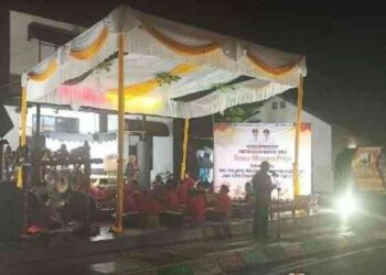 Peringati Hari Wayang Sekaligus Sambut HJK Ke-137, Disbud Sawahlunto Gelar Pertunjukan Wayang Kulit