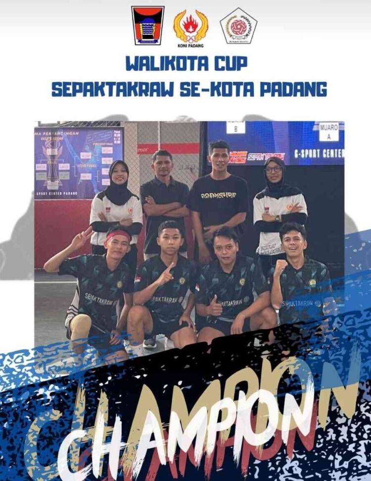 Tim BBTC B dari Kuranji meraih Piala Wali Kota menundukkan tim LUKI A.