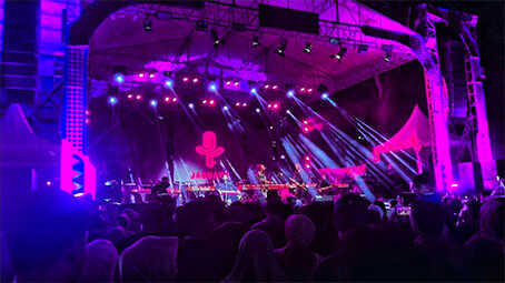 Puncak Sawahlunto International Music Festival, Puluhan Ribu Pengunjung Padati Taman Silo 1 sawahlunto meriah