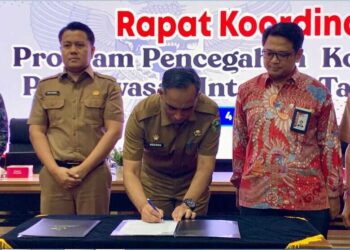 Perkuat Tata Kelola Pemerintahan Daerah yang Transparan, Inspektorat Daerah Gelar Rakor Pencegahan Korupsi