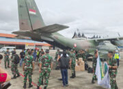 Bawa Bantuan Bencana untuk Sumbar, Dua Pesawat TNI AU Mendarat di Padang