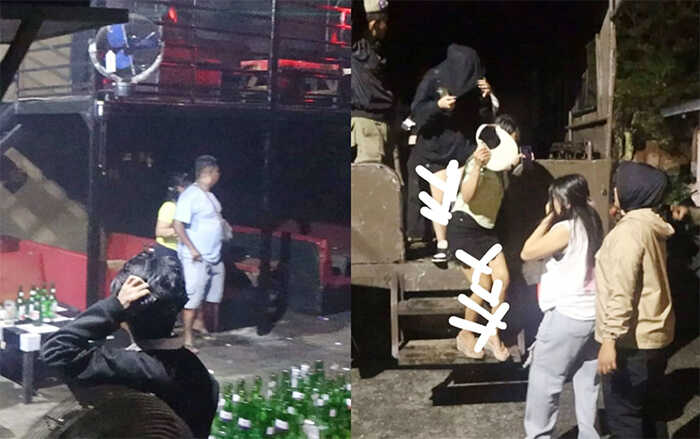 Masih Beroperasi Pukul 03.30 Dinihari, Satpol PP Tertibkan Hiburan Malam di Jalan Niaga 1 PENERTIBAN TEMPAT HIBURAN MALAM— Petugas Satpol PP membubarkan aktivitas di lokasi hiburan malam yang masih beroperasi pada pukul 03.30 dinihari WIB, di jalan Niaga, Kecamatan Padang Selatan.