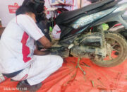 Peduli Pascabencana, Honda Hayati Perbaiki Ratusan Motor Warga Tiku dan Palembayan