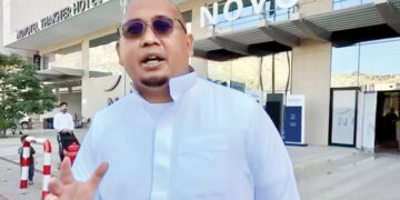 Tinjau Kampung Haji di Mekkah, Andre Rosiade: Komitmen Presiden Prabowo untuk Jamaah Indonesia 9 PENINJAUAN TAKHER MEKKAH— Wakil Ketua Komisi VI DPR RI, Andre Rosiade mengunjungi kawasan Takher, Mekkah, Arab Saudi, untuk meninjau langsung aset strategis yang disiapkan sebagai bagian dari rencana pembangunan Kampung Haji Indonesia.
