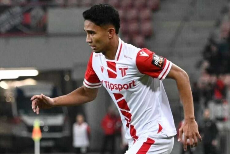 Marselino Ferdinan ketika bermain di AS Trencin.