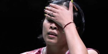 RUNNER UP— Gregoria Mariska menjadi runner-up Kumamoto Masters 2025 usai kalah dari Ratchanok Intanon.