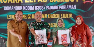 Wako Yota Balad Hadiri Lepas Sambut Dandim 0308 Pariaman, TNI Bersinergi dalam Penanganan Bencanadi Pariaman