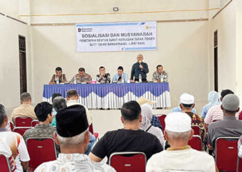 PLN Hadir untuk Rakyat, Sosialisasikan Pembangunan SUTT 150 kV Bangkinang – Lipat Kain kepada Masyarakat Kampar