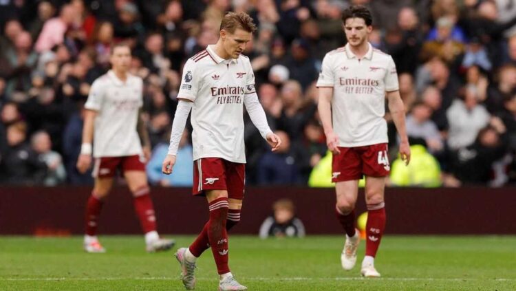 Puncak Klasemen Terancam!, Arsenal Tersungkur oleh Gol Buendia di Akhir Laga 1 2 3