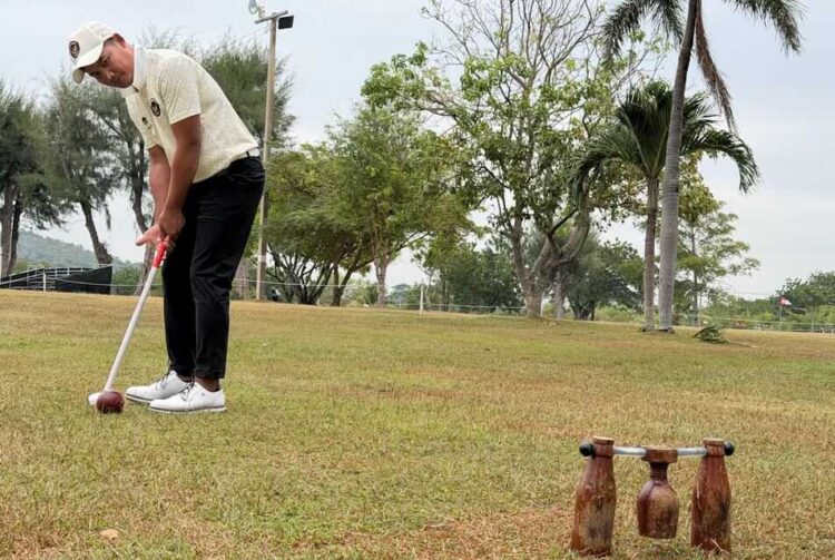 ATLET WOODBALL— Atlet woodball Indonesia di Sea Games 2025 Thailand.