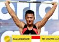 Pertajam Rekor Dunia, Lifter Rizki Juniansyah Sumbang Emas ke-50 Indonesia di SEA Games 2025! 15 Pertajam Rekor Dunia, Lifter Rizki Juniansyah Sumbang Emas ke-50 Indonesia di SEA Games 2025!