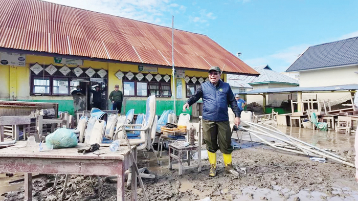 BERBENAH— Pascabencana, sejumlah wilayah di Sumatera dan Aceh masih terus berbenah.