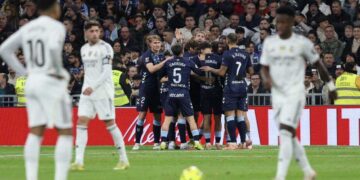 Celta Pecahkan Kutukan Bernabéu, Madrid Semakin Tertinggal dari Barcelona 9 Celta Pecahkan Kutukan Bernabéu, Madrid Semakin Tertinggal dari Barcelona