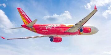 ILUSTRASI— Maskapai penerbangan di Asia Tenggara mengandalkan efisiensi, teknologi, dan konektivitas regional.