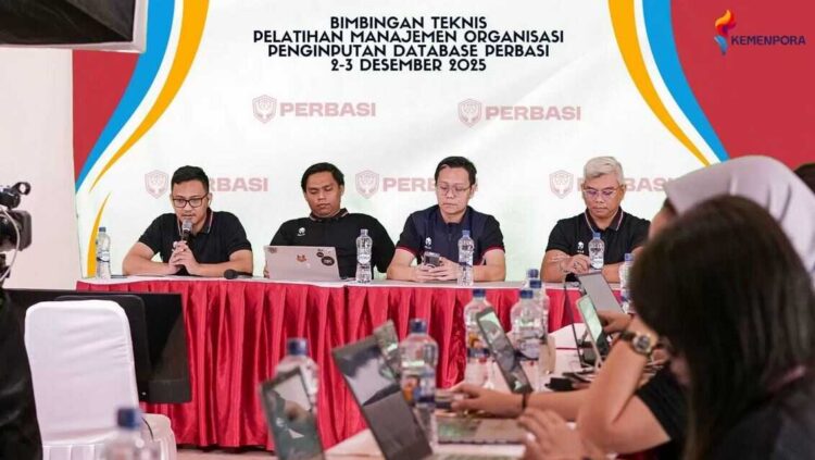 Perbasi Lakukan Penguatan Database, Data Pemain hingga Pelatih Basket Nasional Bakal Terintegrasi 1 PENGUATAN DATABASE— DPP Perbasi melakukan penguatan database untuk mengintegrasikan seluruh data bola basket Indonesia.